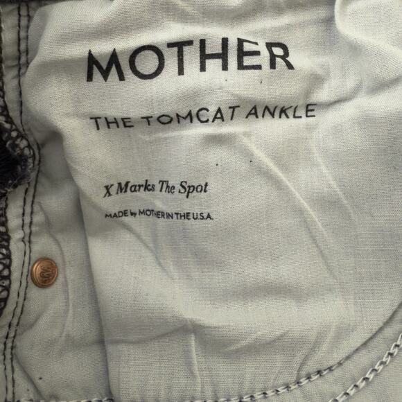 MOTHER Denim The Tomcat Ankle Jeans in X Marks The Spot Size 26 - Picture 8 of 14